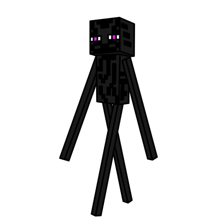 How-to-Draw-Enderman-Step-7-5 piirustus