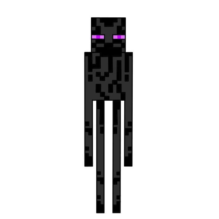 How-to-Draw-Enderman-Step-7 piirustus