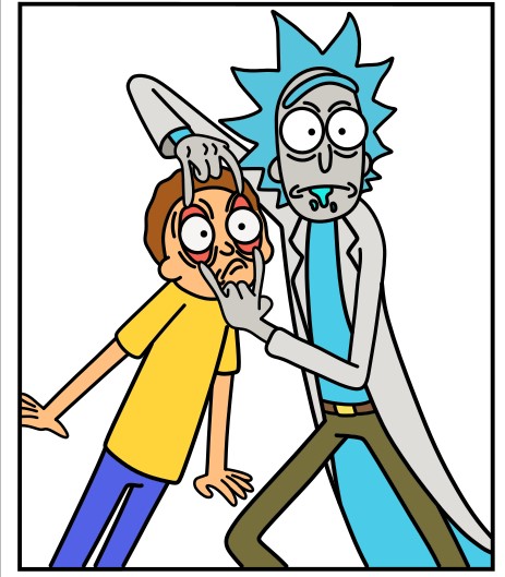 Rick and Morty 2 (18) piirustus