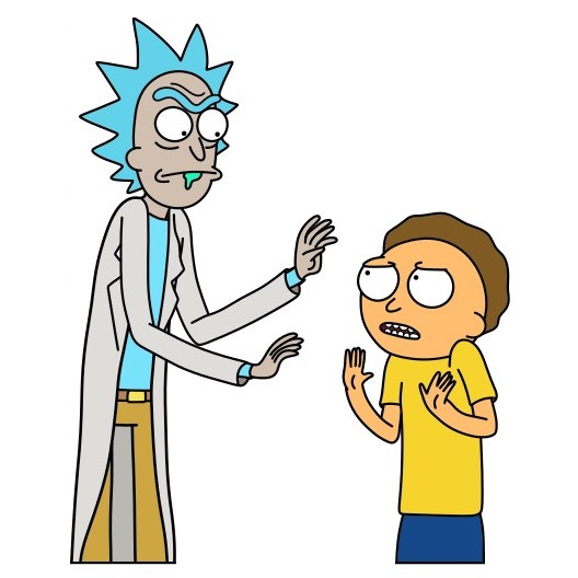 Rick and Morty 5 (18) piirustus