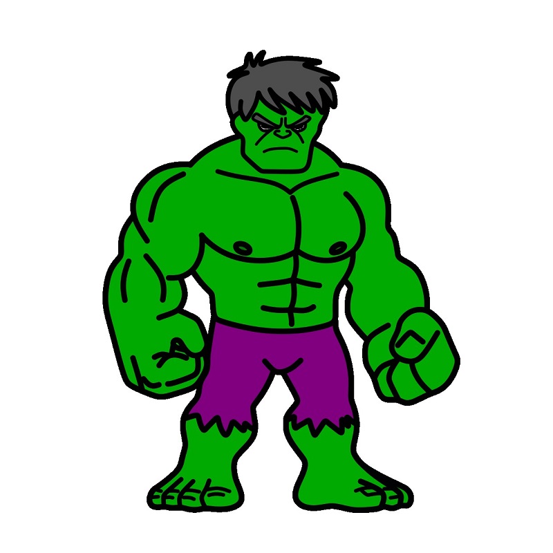 Hulk 5 (9) piirustus