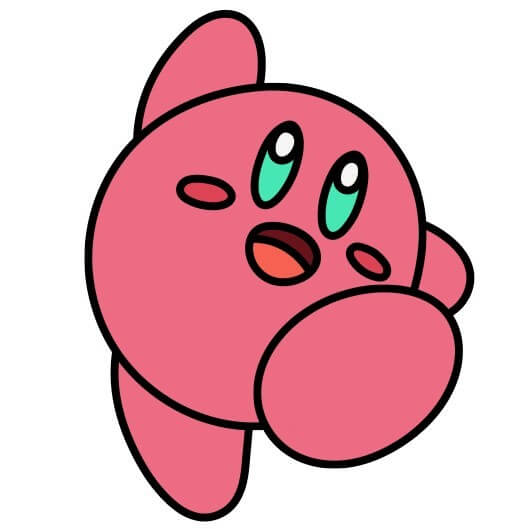 Kirby 3 (9) piirustus