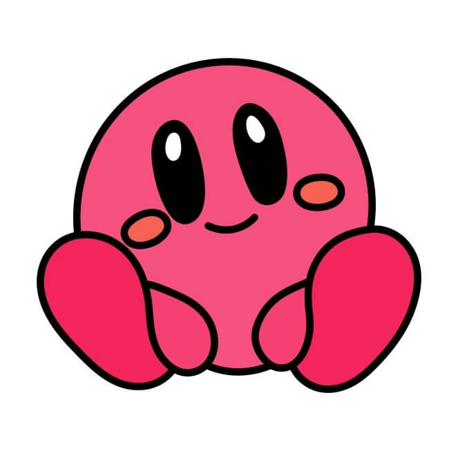 Kirby 4 (9) piirustus