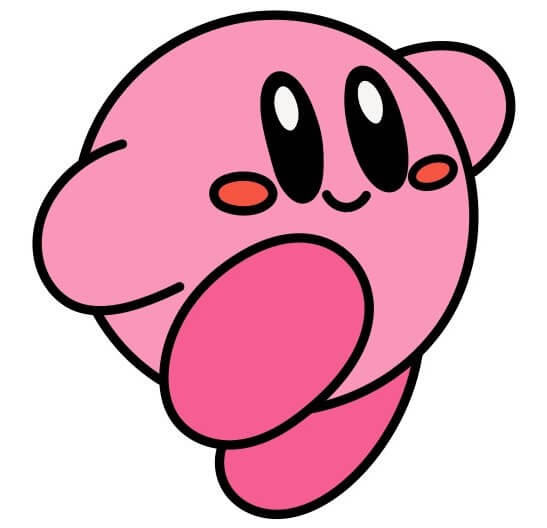 Kirby 5 (8) piirustus