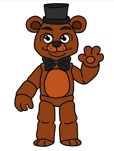 Freddy Fazbear 2 (11) piirustus