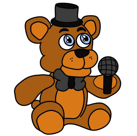 Freddy Fazbear 6 (13) piirustus