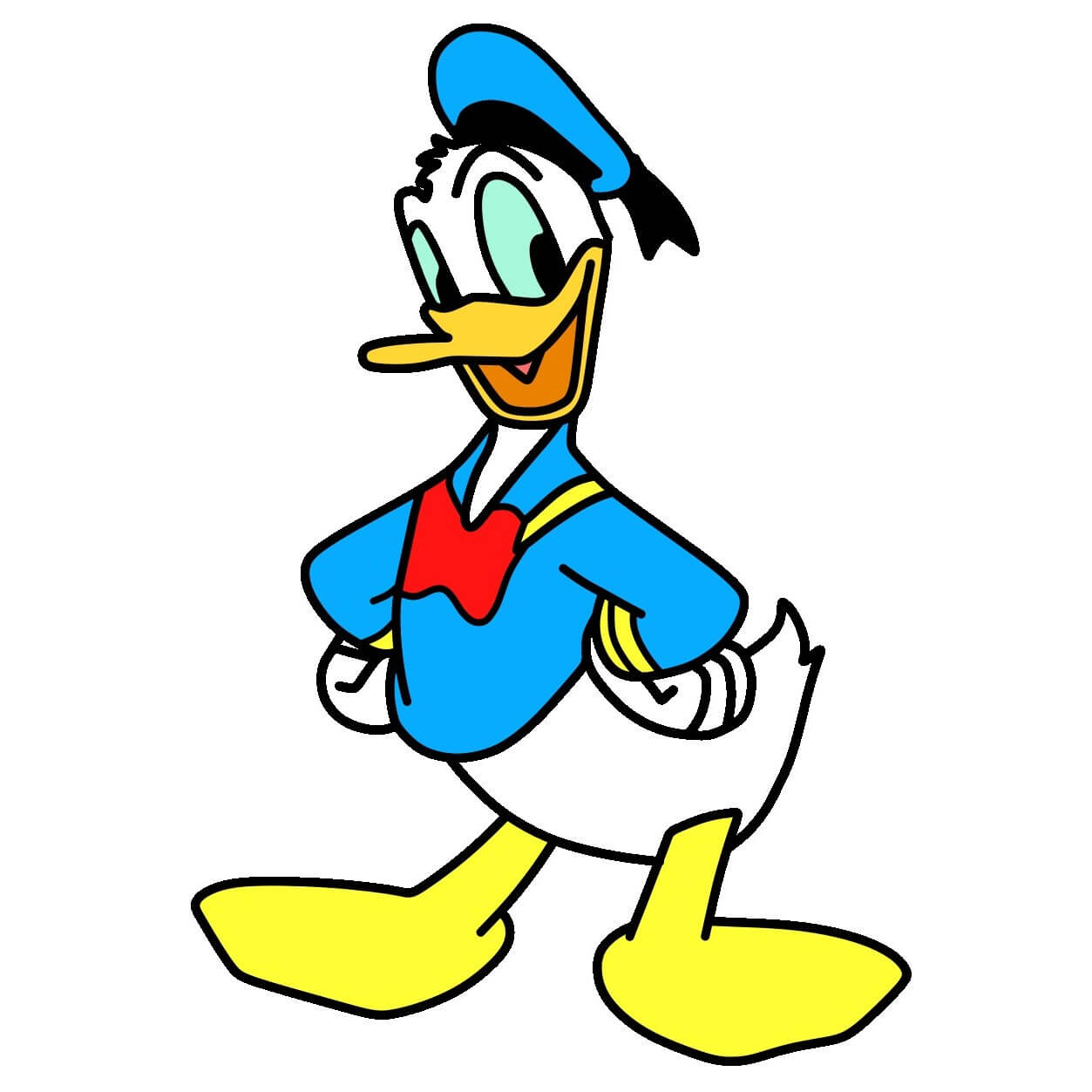 Donald Duck 10 piirustus