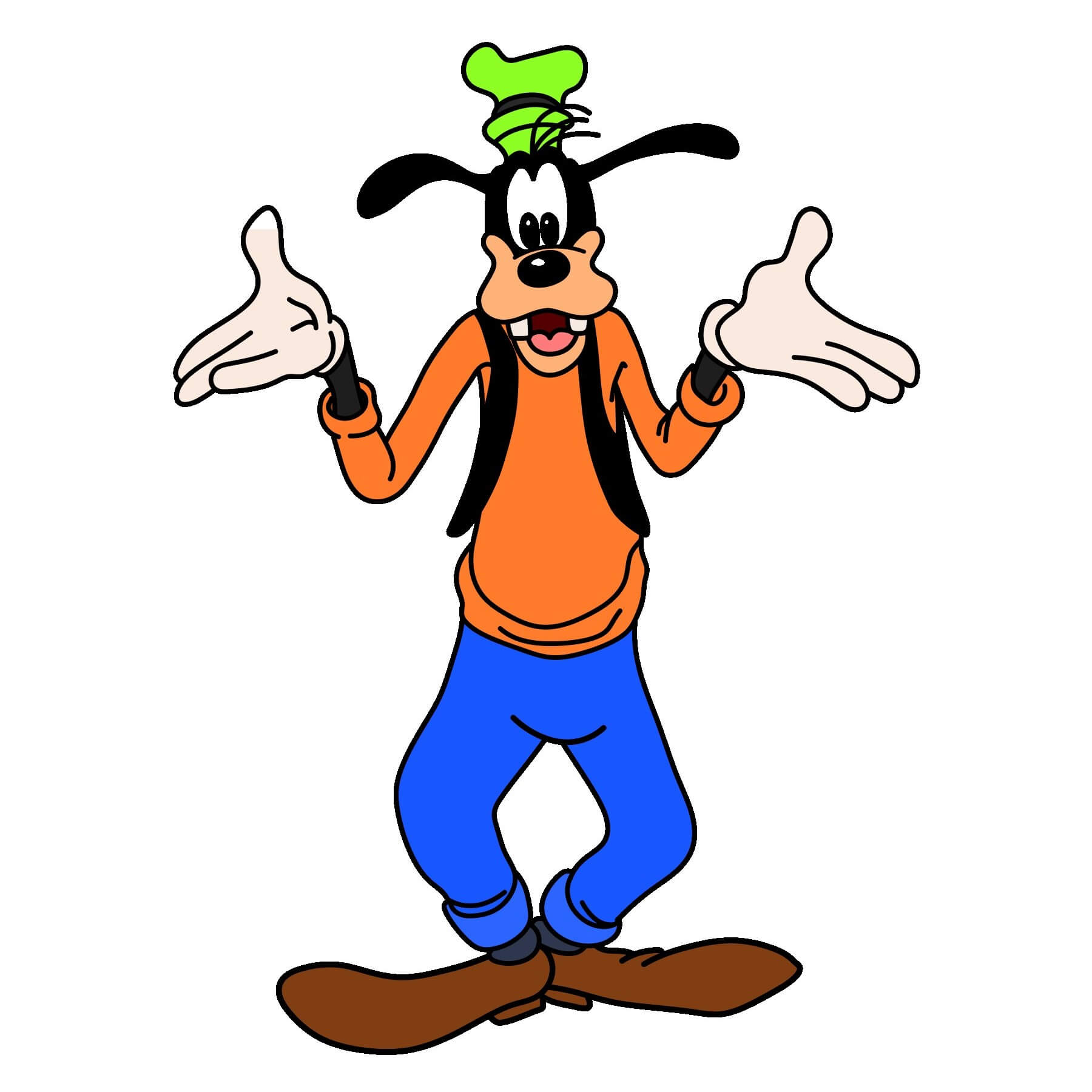 Goofy 13 piirustus