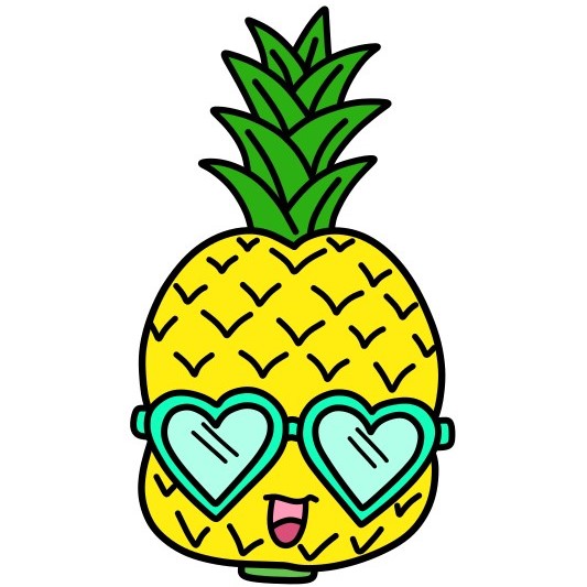 Pineapple 4-8 piirustus