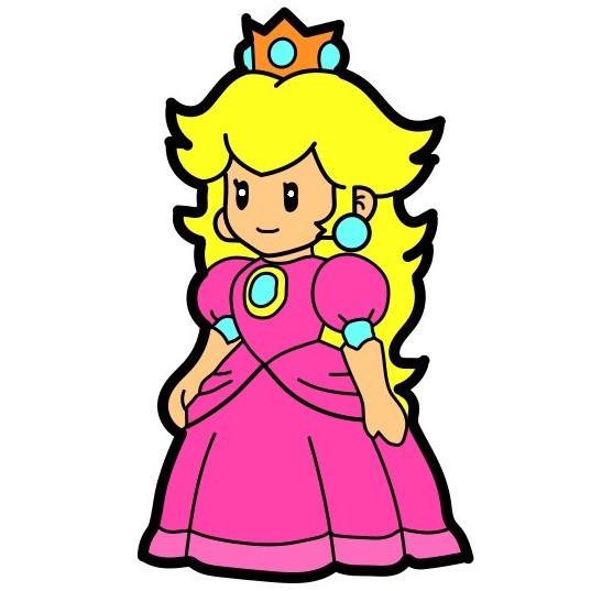 Princess Peach 6 (11) piirustus