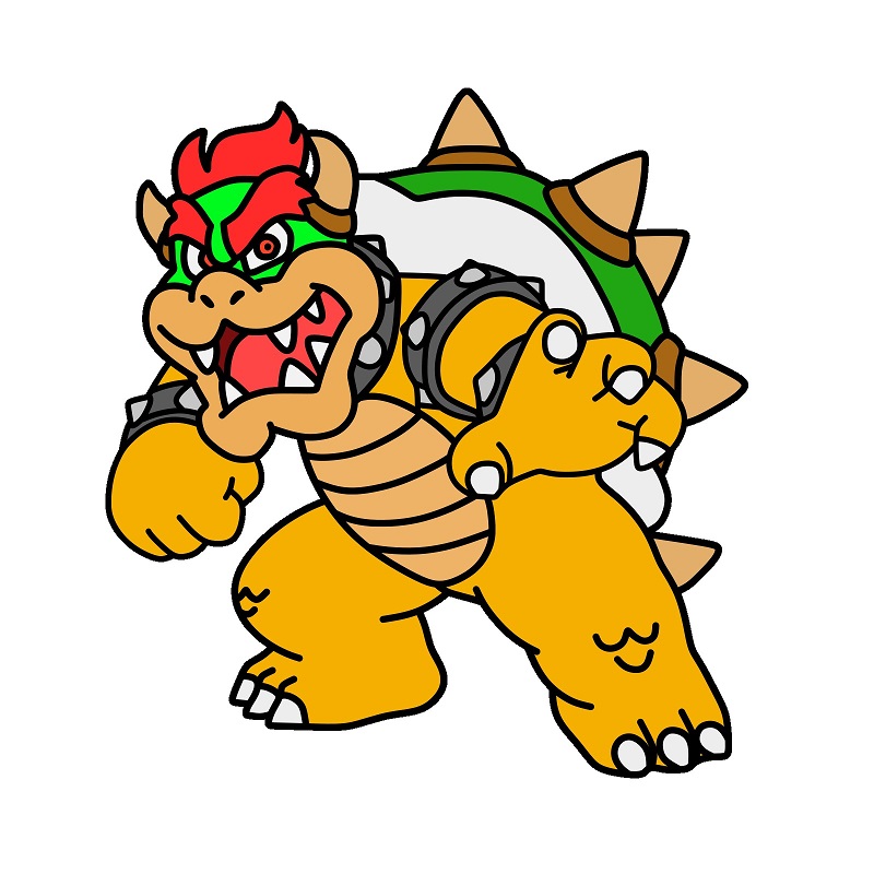 Bowser 3 (13) piirustus