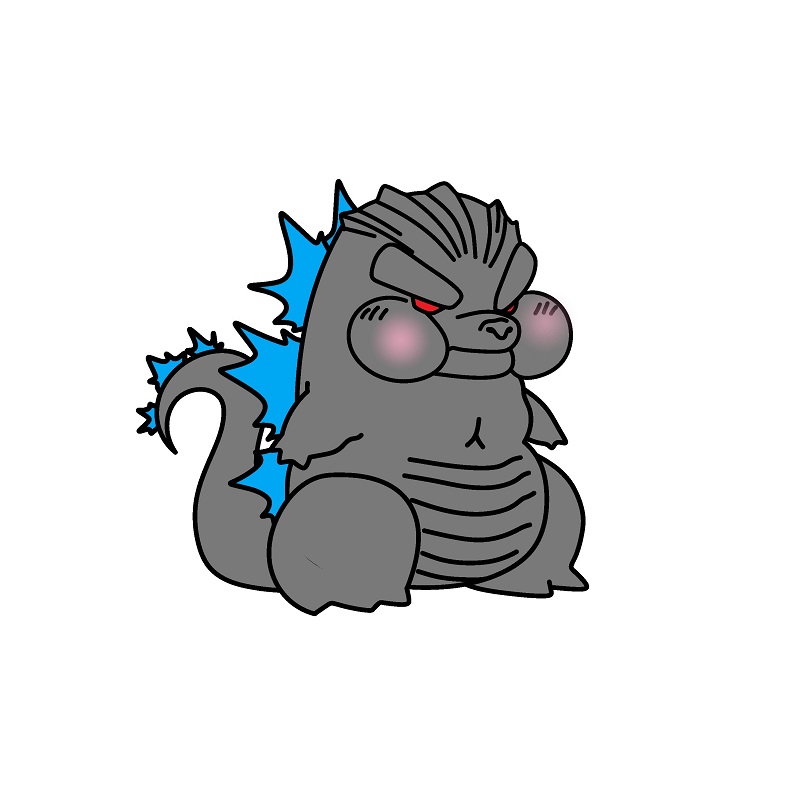 Godzilla 6 (10) piirustus