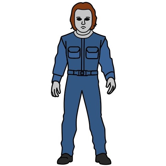 Michael Myers 4 (14) piirustus