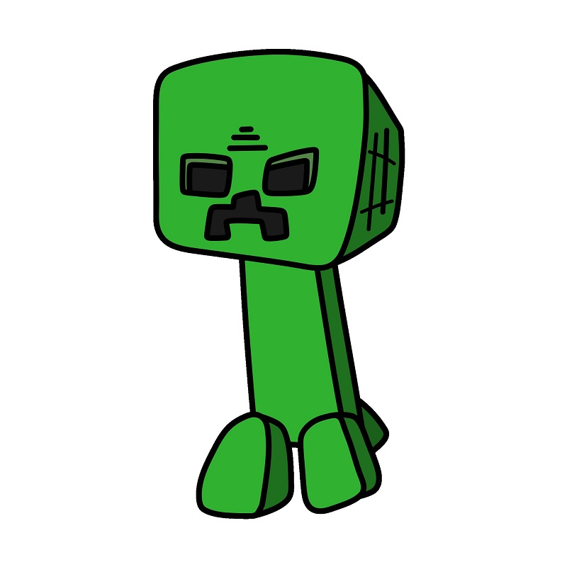 Creeper piirustus