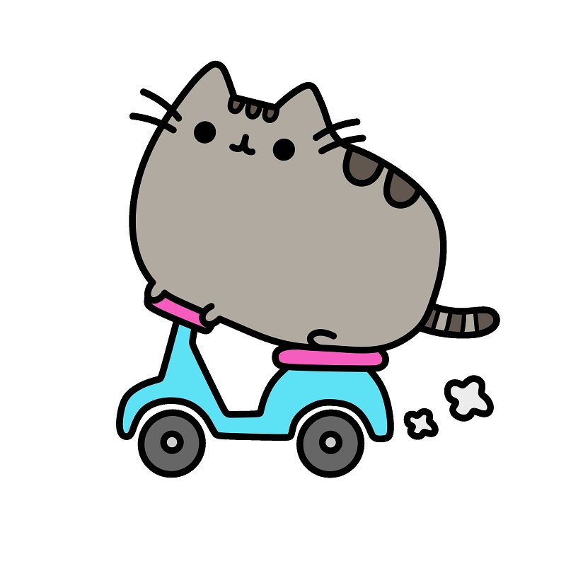 Pusheen 4 (8) piirustus