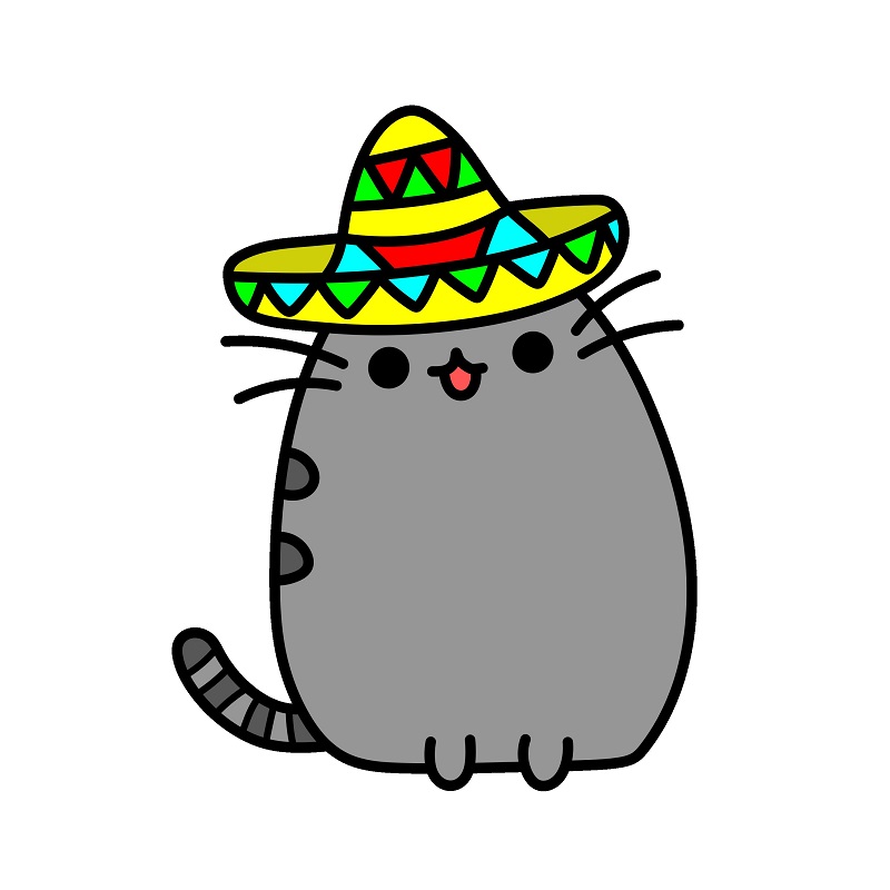 Pusheen 6 (7) piirustus