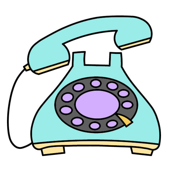 Puhelin 4-10 piirustus