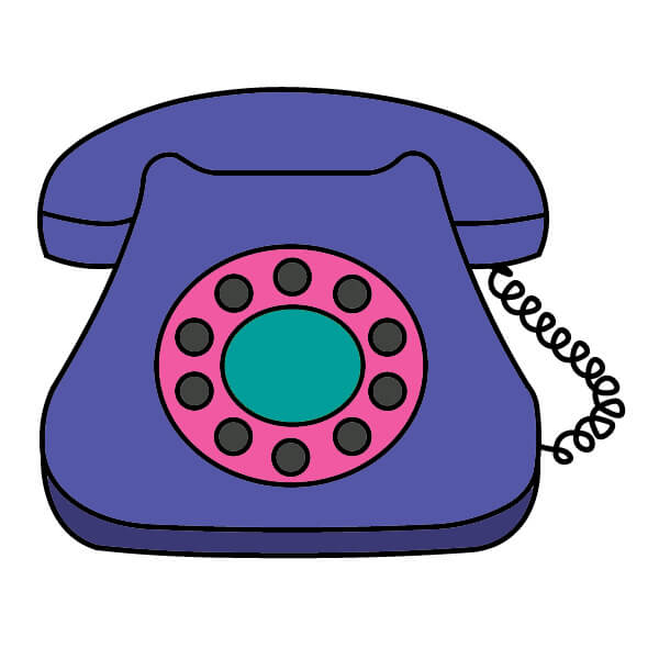 Puhelin 5-9 piirustus