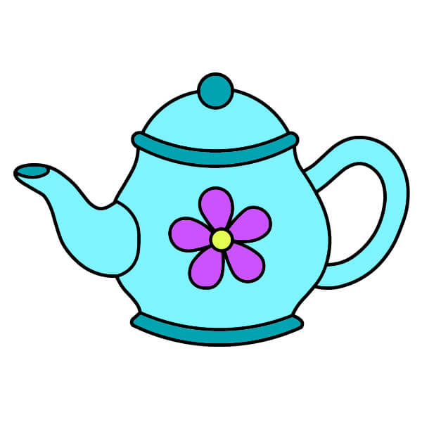 Teekannu 6-9 piirustus