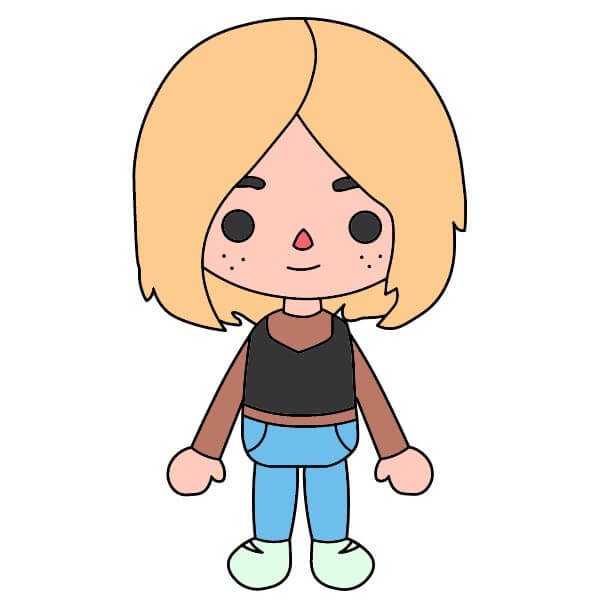 Toca Boca 2-10 piirustus