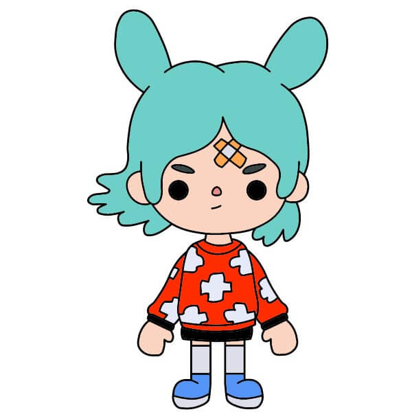 Toca Boca 3-11 piirustus