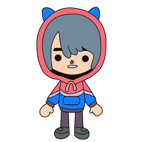 Toca Boca 4-12 piirustus