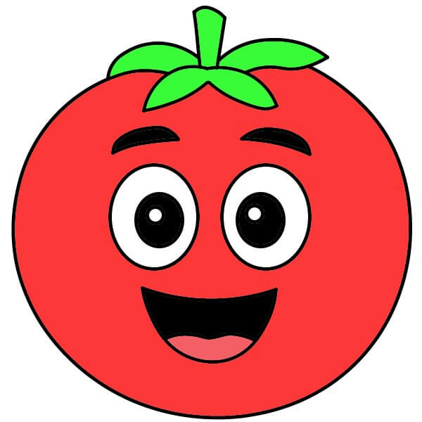 Tomaatti 6-7 piirustus