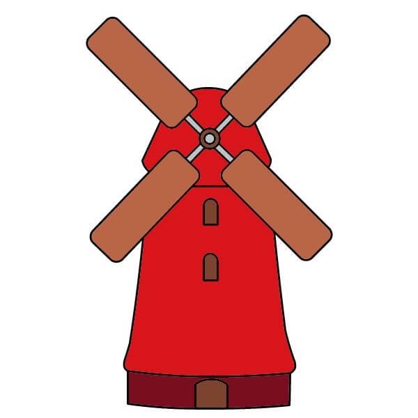 Tuulimylly 2-9 piirustus