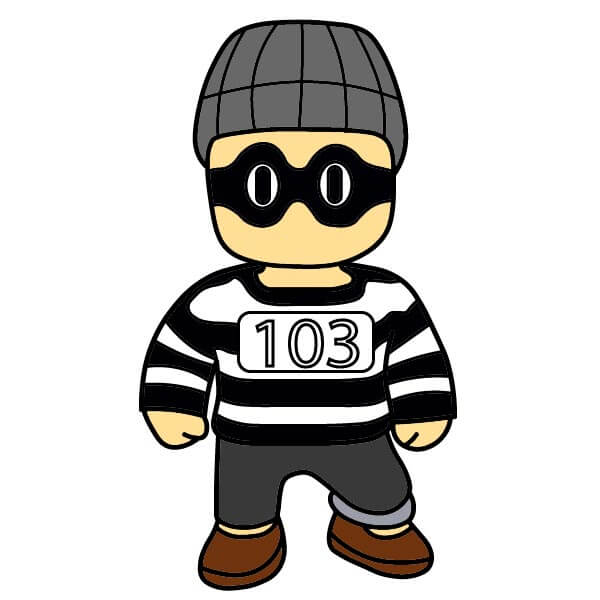 Stumble Guys 6-12 piirustus