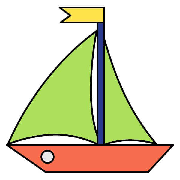 Purjevene 6-7 piirustus