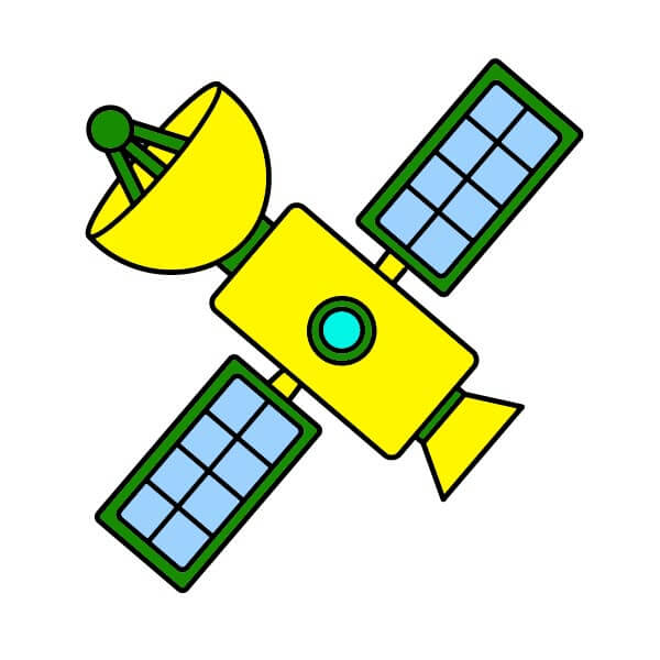 Satellite 2-9 piirustus