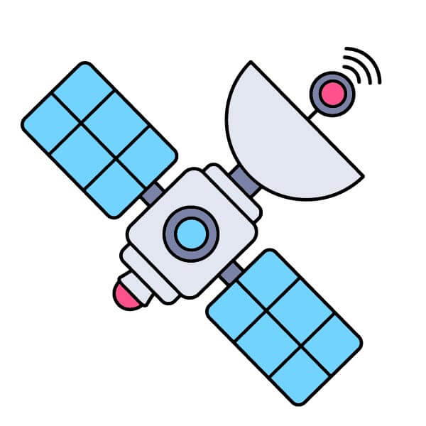 Satellite 3-9 piirustus