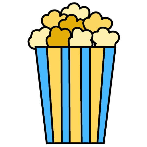 Popcorn 2-6 piirustus