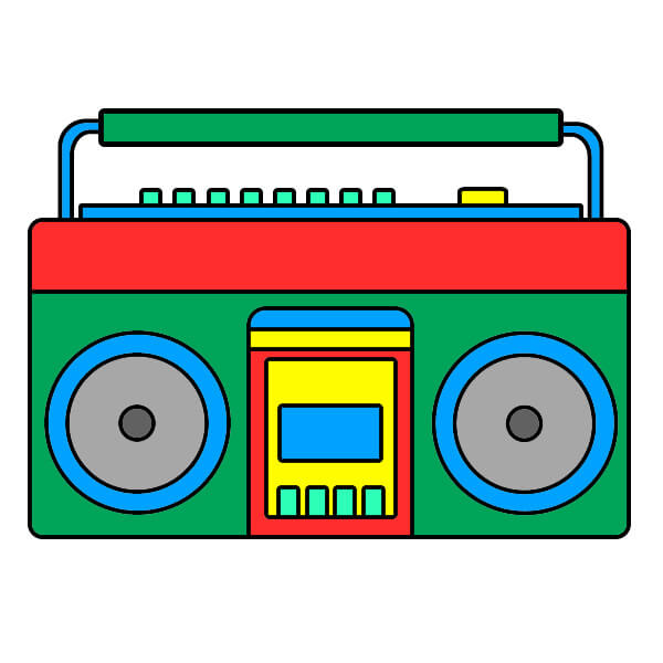 Radio 4-12 piirustus