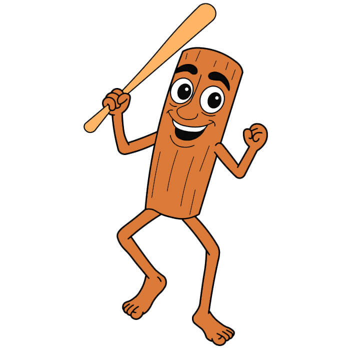 Tung-Tung-Tung-Sahur-Brainrot-9 piirustus