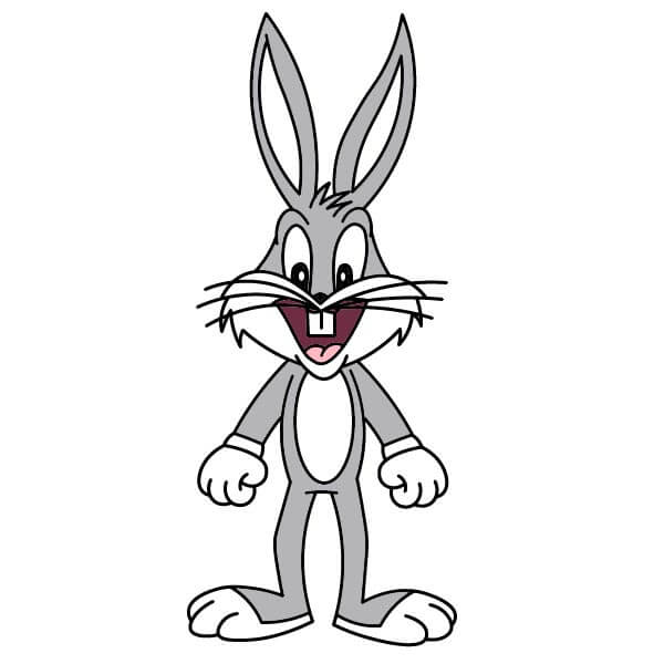 Bugs Bunny Looney Tunes 15 piirustus
