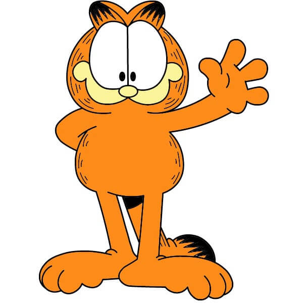Garfield 2-11 piirustus