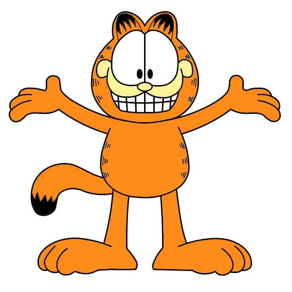Garfield 3-12 piirustus