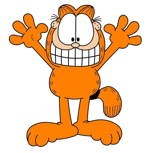 Garfield 4-12 piirustus