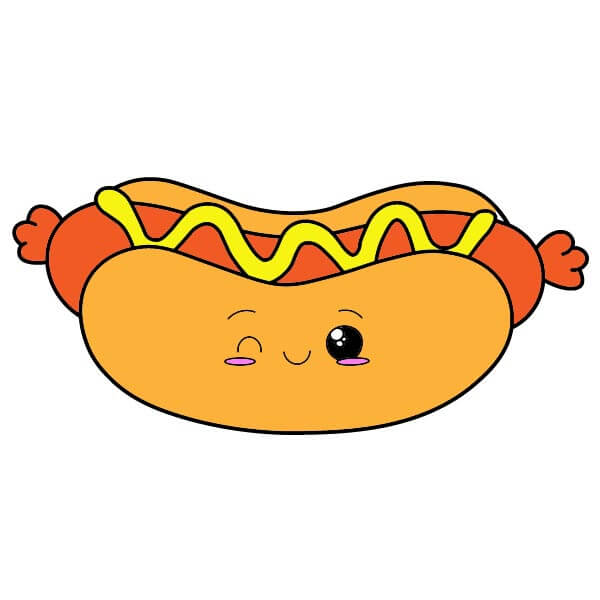 Hot Dog 4-7 piirustus