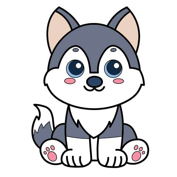 Husky 4-12 piirustus