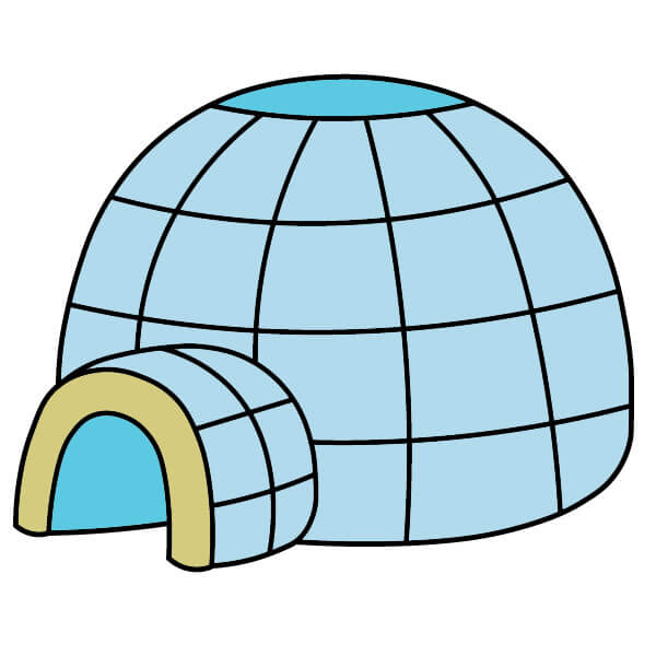 Iglu 3-9 piirustus