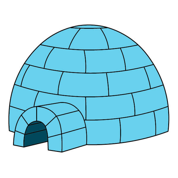 Iglu 5-8 piirustus