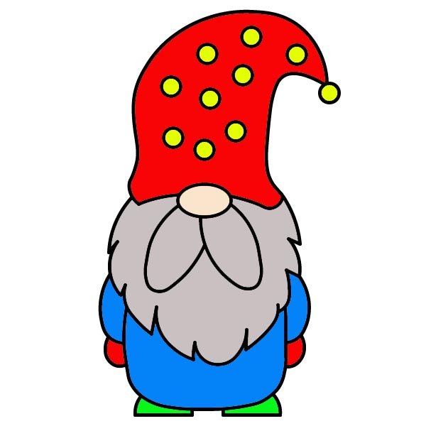 Tonttu piirustus
