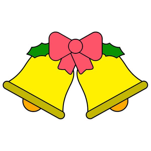 Joulukellot piirustus